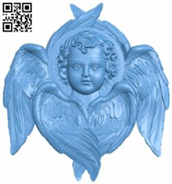 Angel pattern T0000641 download free stl files 3d model for CNC wood carving