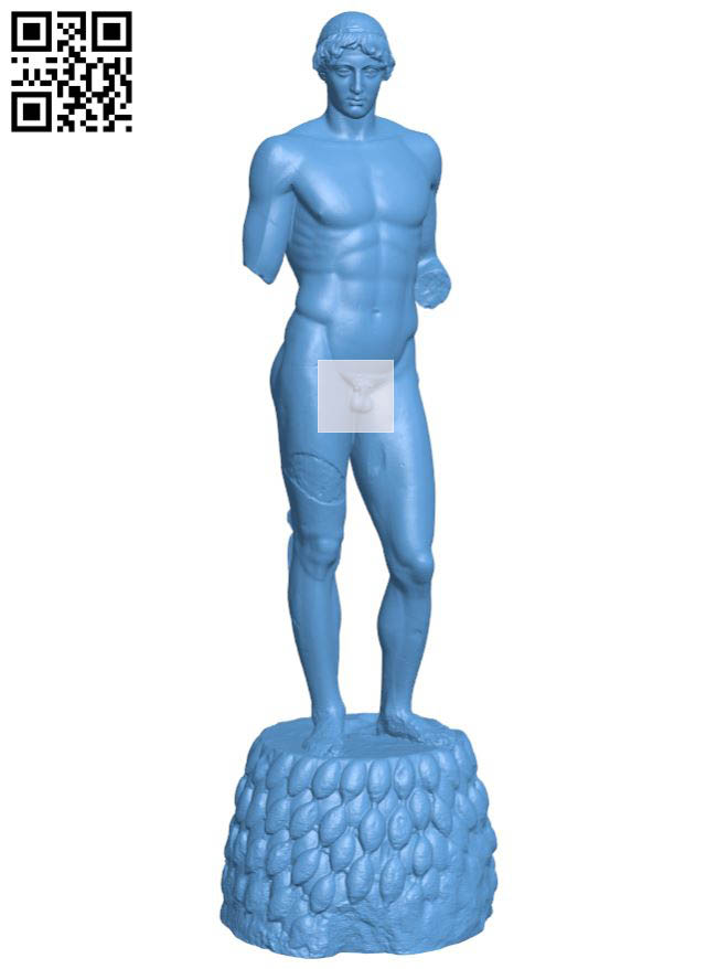 Apollo of Omphalos H006798 file stl free download 3D Model for CNC and 3d printer