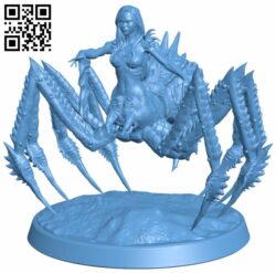 Arian Spider Queen H006861 file stl free download 3D Model for CNC and 3d printer
