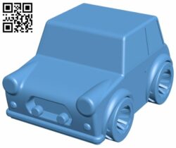 Austin car H007401 file stl free download 3D Model for CNC and 3d printer