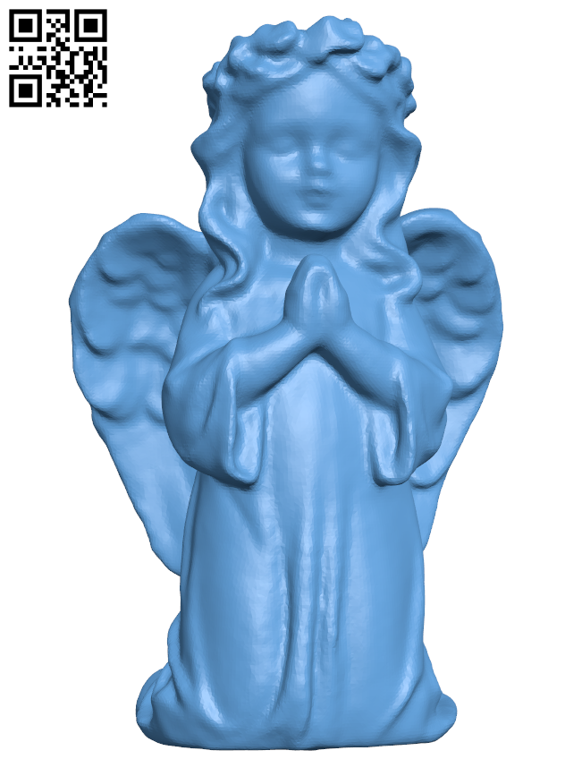 Baby Angel H006711 file stl free download 3D Model for CNC and 3d printer