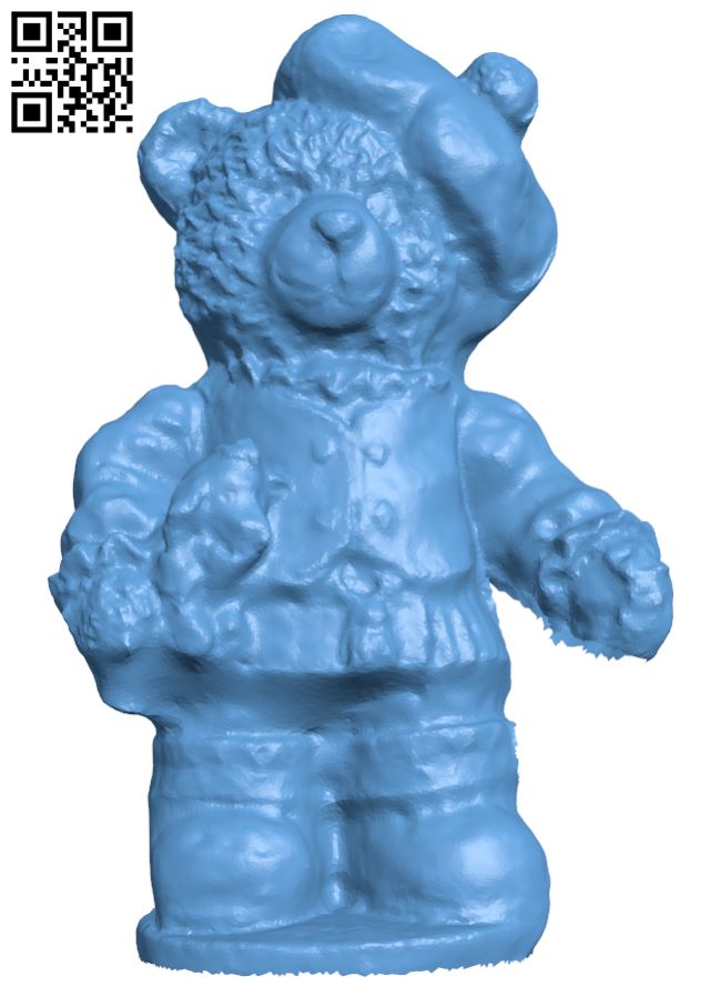 Bear H007522 file stl free download 3D Model for CNC and 3d printer