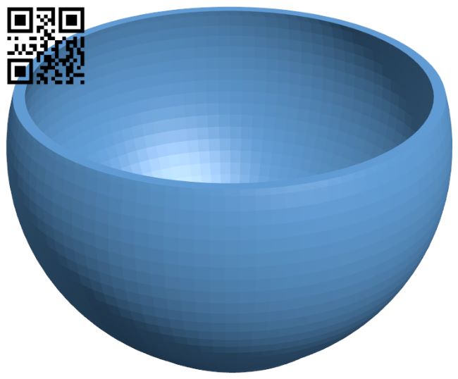 Bowl H006804 file stl free download 3D Model for CNC and 3d printer
