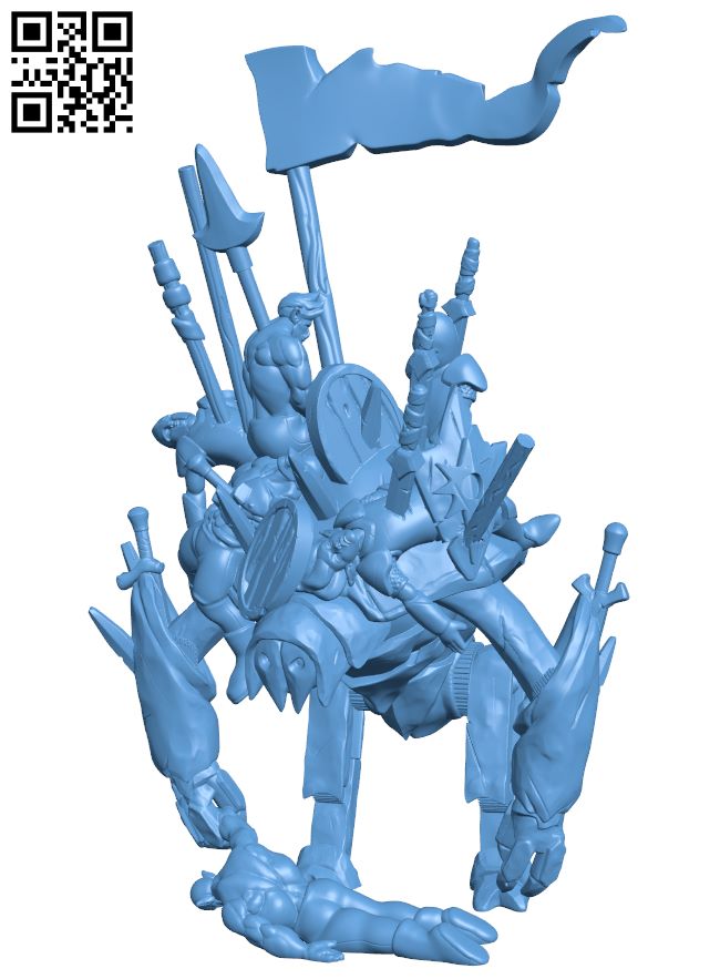 Cadaver Collector H007407 file stl free download 3D Model for CNC and 3d printer