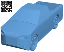 Car pickup H006654 file stl free download 3D Model for CNC and 3d printer