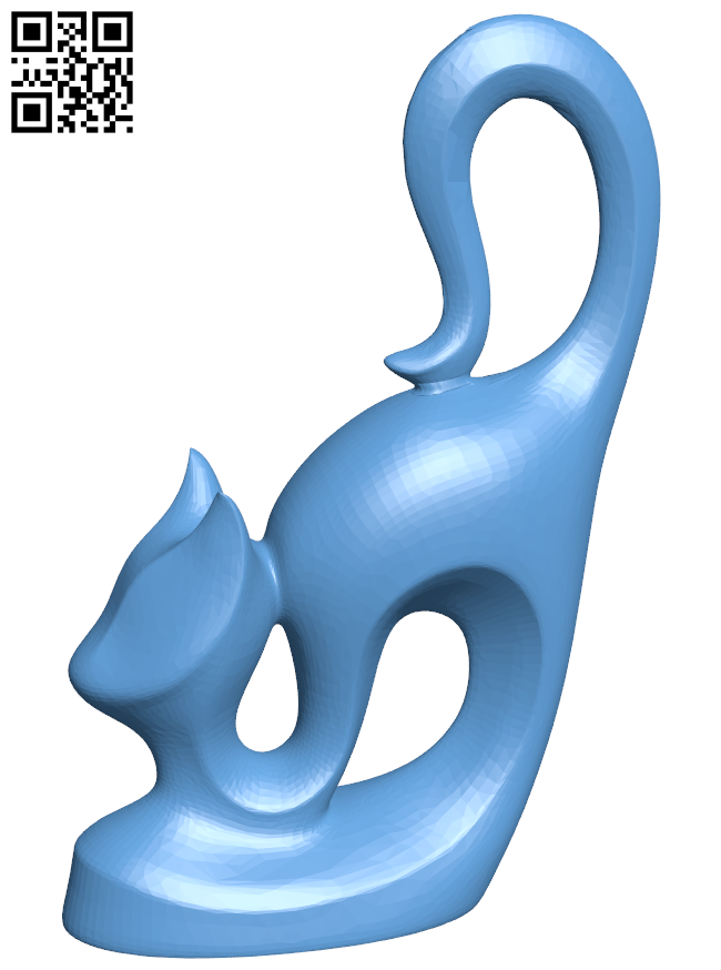 Cat H006658 file stl free download 3D Model for CNC and 3d printer
