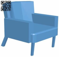 Chair H007240 file stl free download 3D Model for CNC and 3d printer