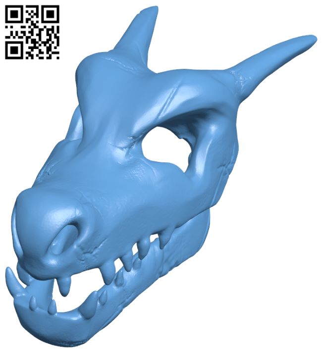 Charizard skull - Pokemon H007410 file stl free download 3D Model for CNC and 3d printer