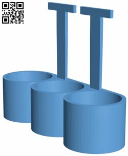 Citadel paint holder H007242 file stl free download 3D Model for CNC and 3d printer