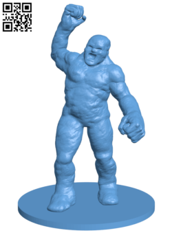 Clay Golem H006661 file stl free download 3D Model for CNC and 3d printer
