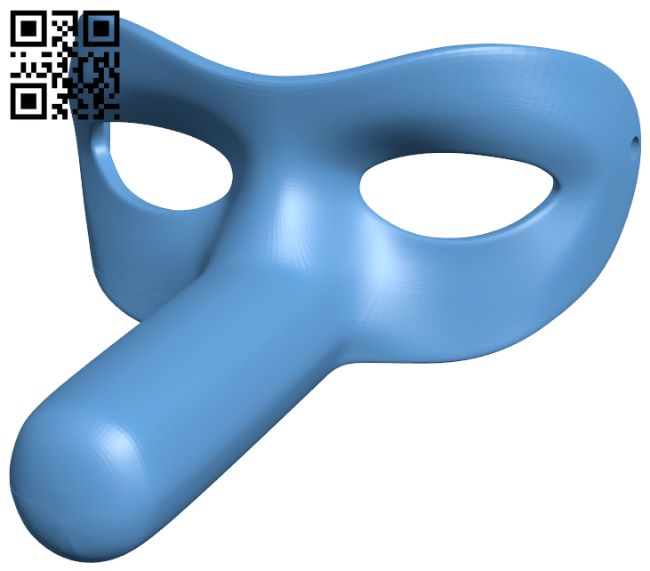 Clockwork Orange Mask H006937 file stl free download 3D Model for CNC and 3d printer
