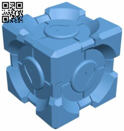 Companion Cube H007352 file stl free download 3D Model for CNC and 3d printer