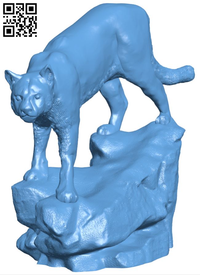 Cougar Pride At The Martin Stadium, Pullman, WA H006939 file stl free download 3D Model for CNC and 3d printer