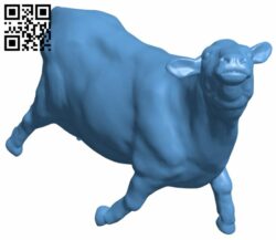 Cow H007353 file stl free download 3D Model for CNC and 3d printer