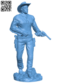 Cowboy H006721 file stl free download 3D Model for CNC and 3d printer