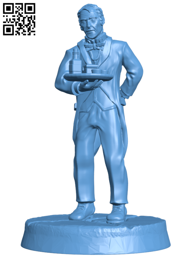 Cthulhu TheManor The Butler H006723 file stl free download 3D Model for CNC and 3d printer