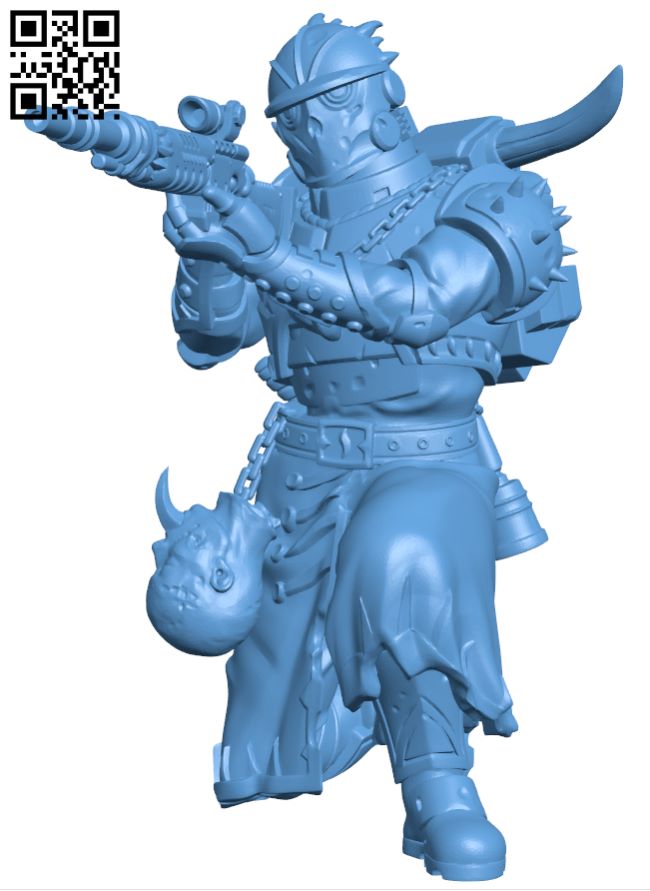 Cult Guard H007525 file stl free download 3D Model for CNC and 3d printer