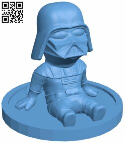 Darth Vader – Chibi H007413 file stl free download 3D Model for CNC and 3d printer