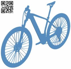 Decorative mountain bike H007247 file stl free download 3D Model for CNC and 3d printer