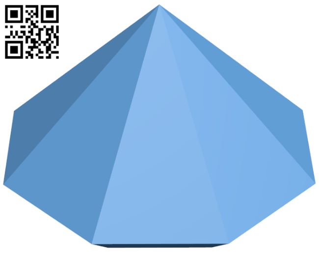 Diamond H007121 file stl free download 3D Model for CNC and 3d printer