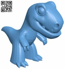 Dinosaur T-Rex H007355 file stl free download 3D Model for CNC and 3d printer