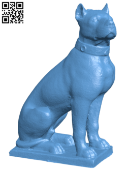 Dog H006664 file stl free download 3D Model for CNC and 3d printer