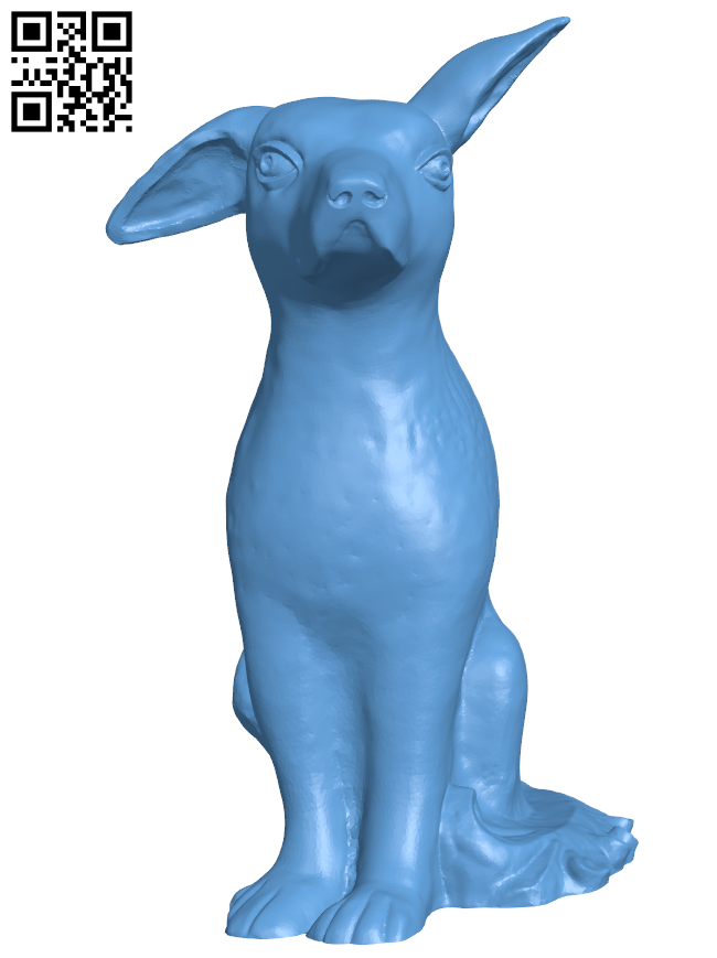 Dog H006727 file stl free download 3D Model for CNC and 3d printer