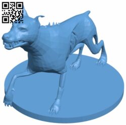 Dogs Zombie – Zombicide H007122 file stl free download 3D Model for CNC and 3d printer