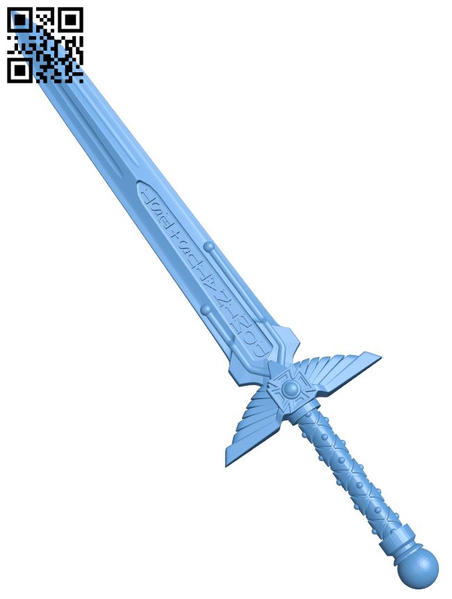 Dominatus Est - The Sword Of Oaths H007123 file stl free download 3D Model for CNC and 3d printer