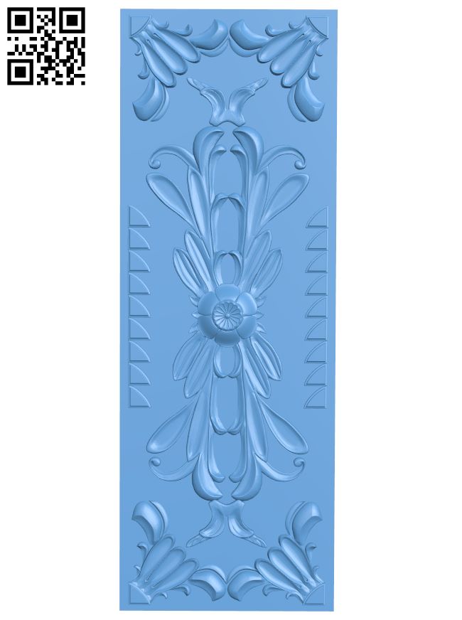 Door frame pattern T0000662 download free stl files 3d model for CNC wood carving