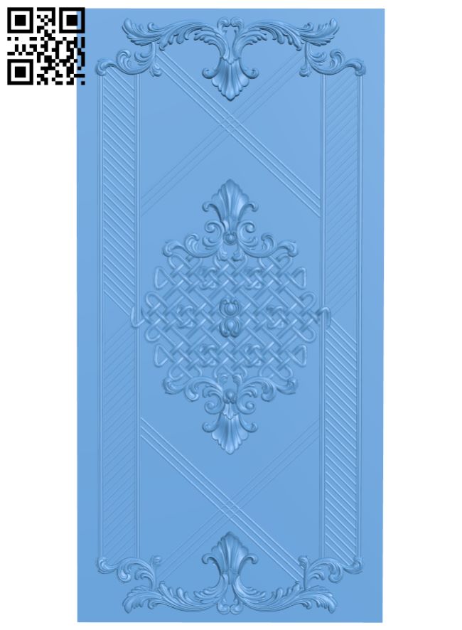 Door frame pattern T0000676 download free stl files 3d model for CNC wood carving