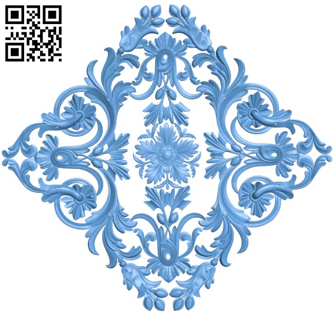 Door pattern T0000727 download free stl files 3d model for CNC wood carving