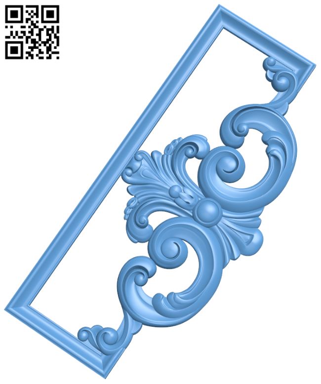 Door pattern T0000763 download free stl files 3d model for CNC wood carving
