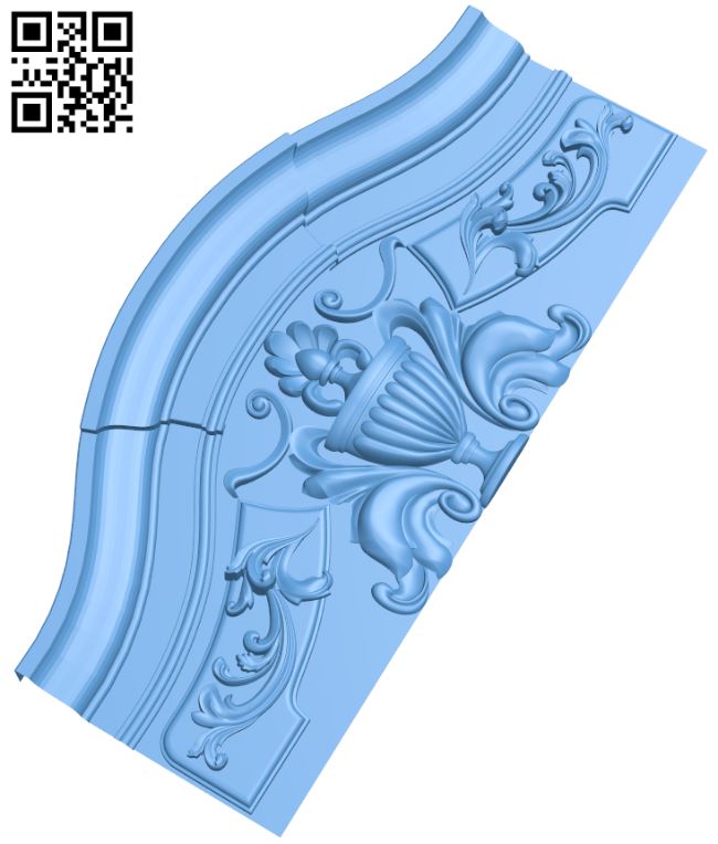 Door pattern T0000816 download free stl files 3d model for CNC wood carving
