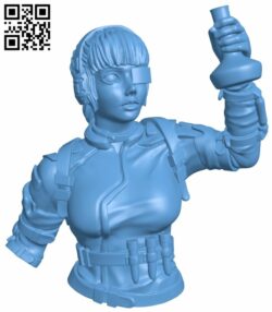 Dr Kaitlin Goodhope – Space Scientist H007421 file stl free download 3D Model for CNC and 3d printer