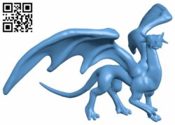Dragon H006809 file stl free download 3D Model for CNC and 3d printer