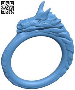 Dragon ring H006728 file stl free download 3D Model for CNC and 3d printer