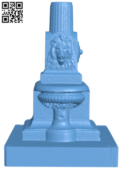 Drinking Fountain at St Martin-in-the-Fields H006729 file stl free download 3D Model for CNC and 3d printer