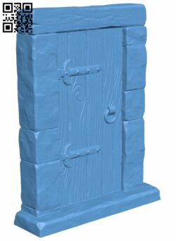 Dungeon Door H007252 file stl free download 3D Model for CNC and 3d printer