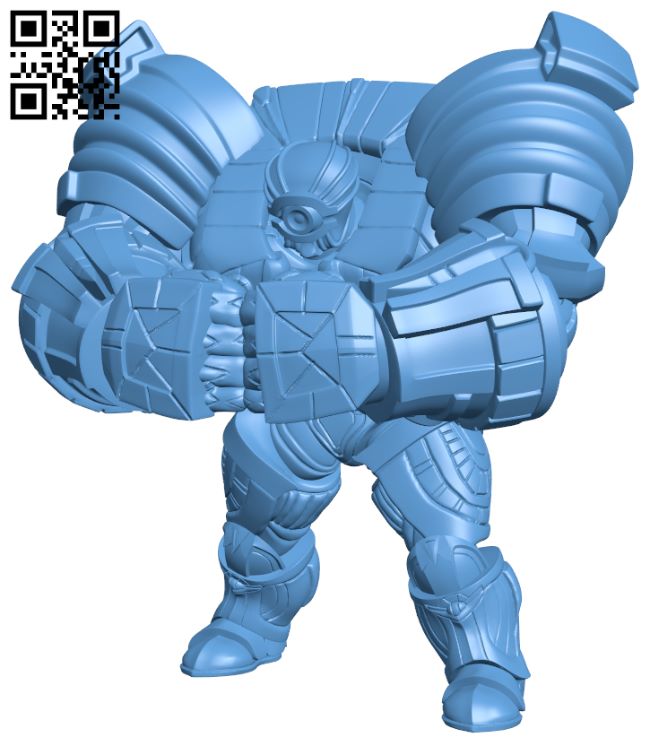 Egyptian Golem The Mighty H007255 file stl free download 3D Model for CNC and 3d printer