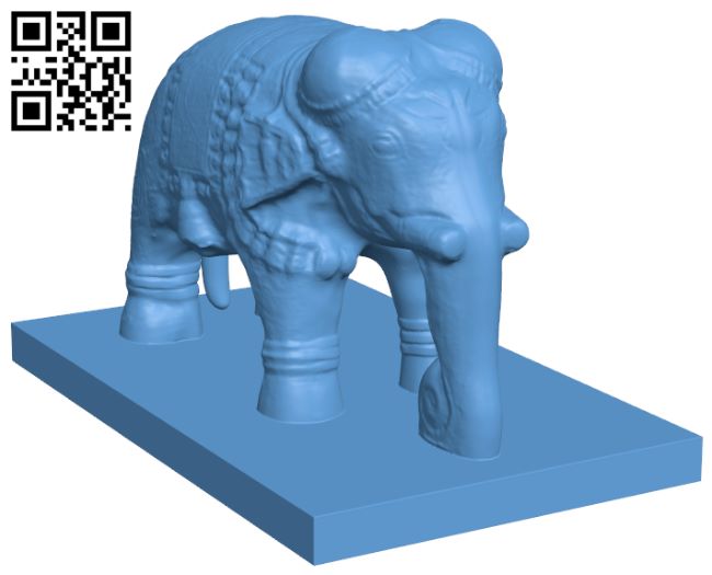 Elephant H006879 file stl free download 3D Model for CNC and 3d printer