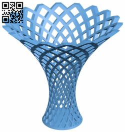 Fan Parabola Vase H007357 file stl free download 3D Model for CNC and 3d printer