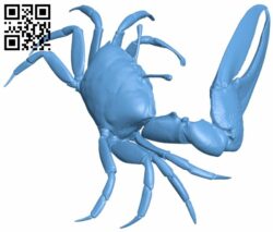 Fiddler crab H006945 file stl free download 3D Model for CNC and 3d printer