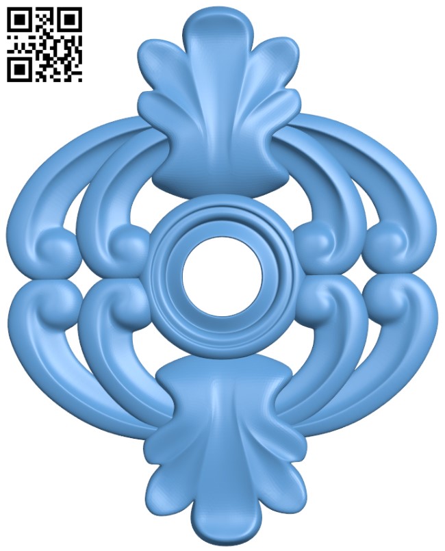 Floral pattern T0000591 download free stl files 3d model for CNC wood carving