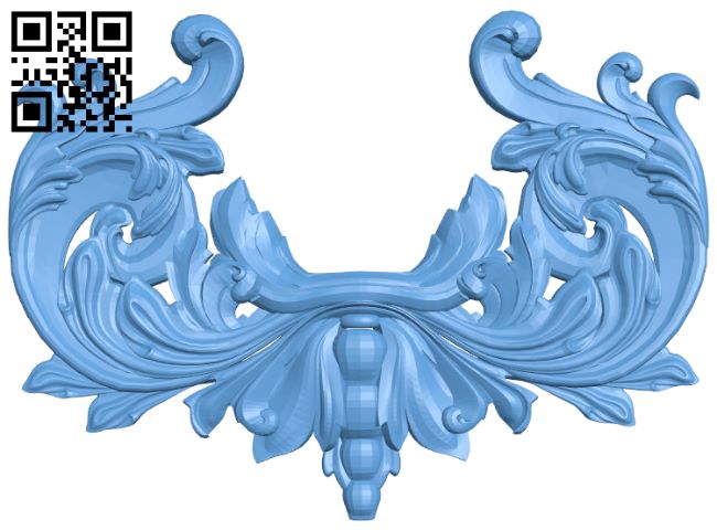 Floral pattern T0000650 download free stl files 3d model for CNC wood carving