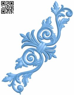 Floral pattern T0000766 download free stl files 3d model for CNC wood carving