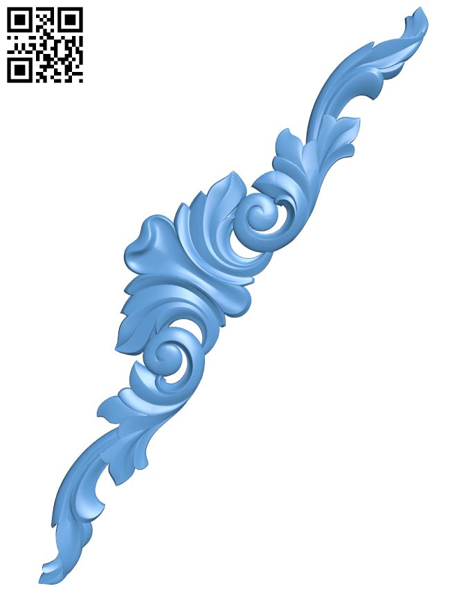 Floral pattern T0000773 download free stl files 3d model for CNC wood carving