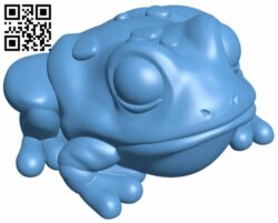 Frog H007136 file stl free download 3D Model for CNC and 3d printer