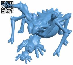 Giant Spiders H007138 file stl free download 3D Model for CNC and 3d printer