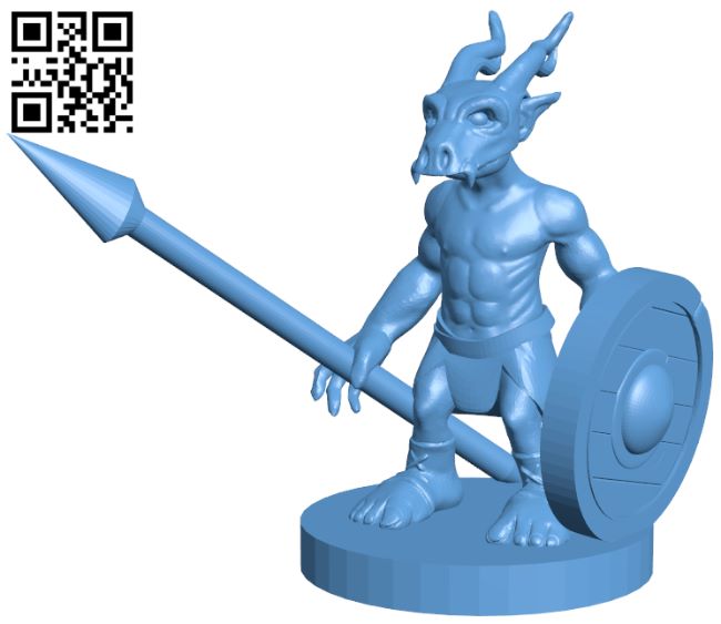 Goblin Raider H007139 file stl free download 3D Model for CNC and 3d printer